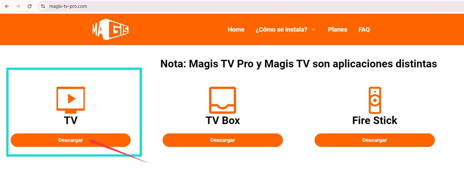 Descargar Magis TV Descargar Magis TV